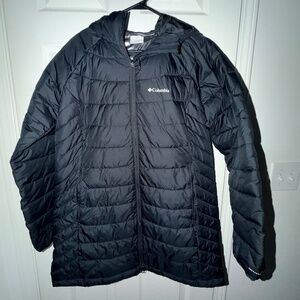 Women's Columbia Omni-heat Hooded Jacket, XL, Black